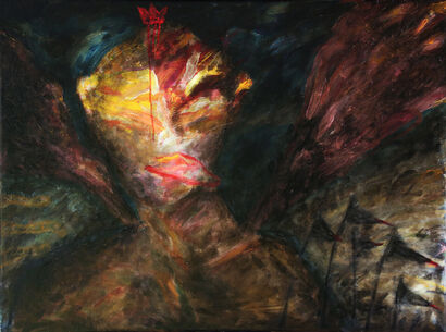 Peace struggle - a Paint Artowrk by Gyula Fazakas